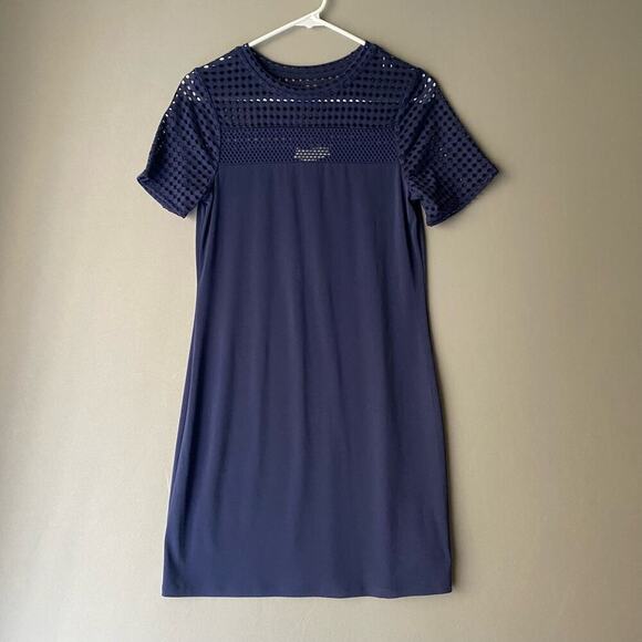 Michael Kors sz XS mesh shift jersey shirt dress‎ - Picture 1 of 9